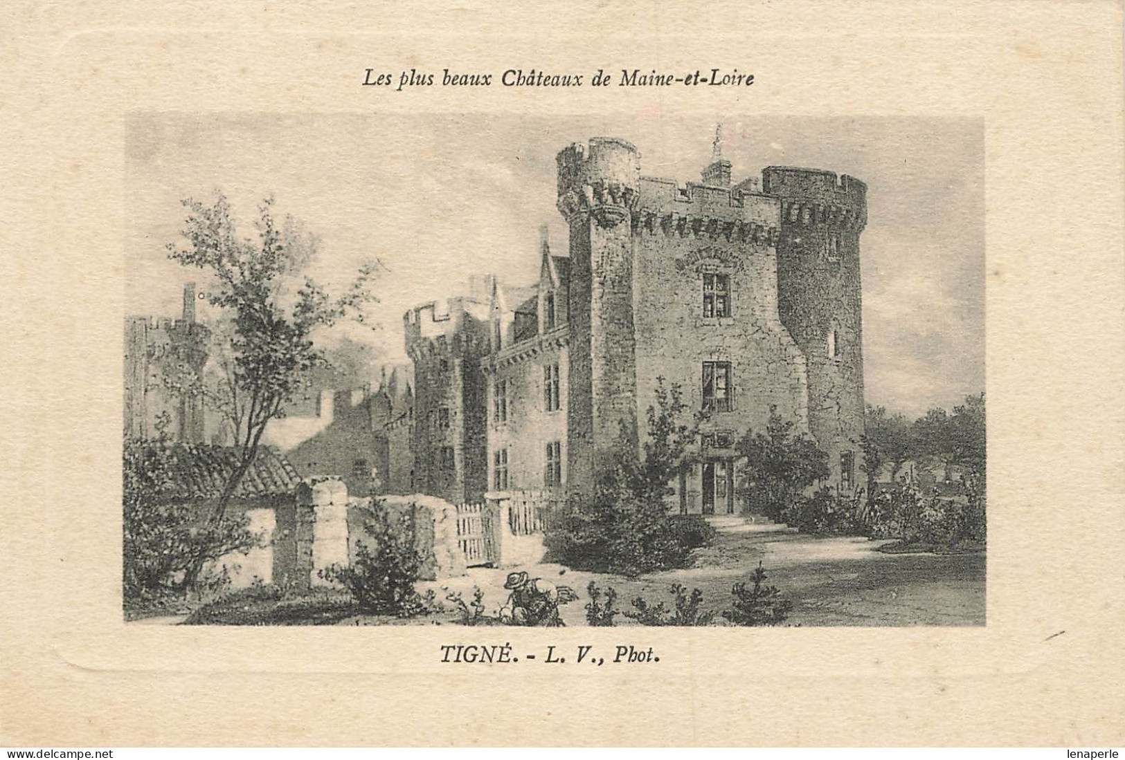 D8950 Tigné Les Plus Beaux Châteaux - Other & Unclassified