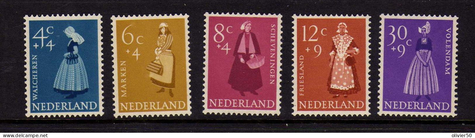 Pays-Bas - 1958 - Costumes - Oeuvres De Bienfaisance - Neufs** - MNH - Ongebruikt