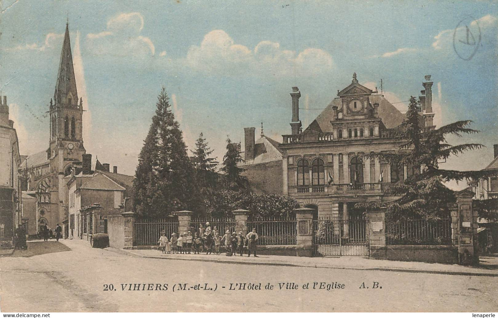 D8951 Vihiers L'hôtel De Ville - Other & Unclassified
