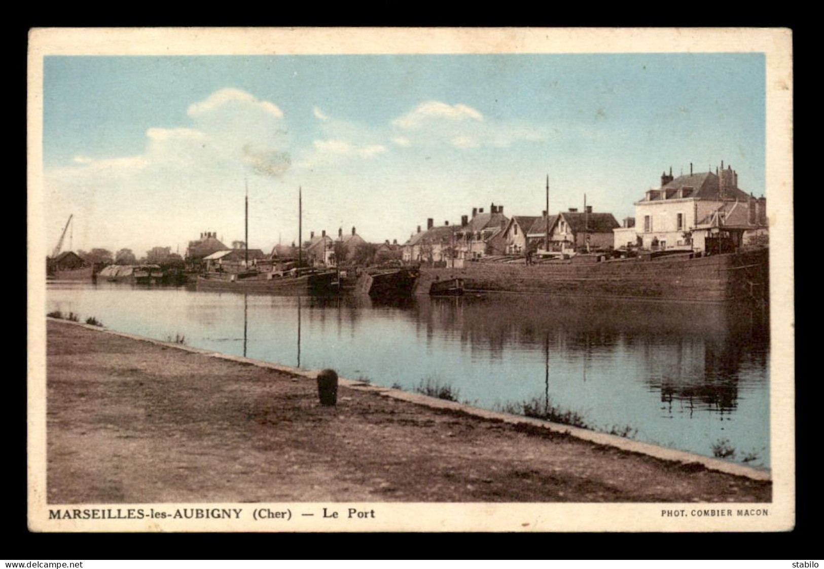 18 - MARSEILLES-LES-AUBIGNY - LE PORT - CANAL - Sonstige & Ohne Zuordnung