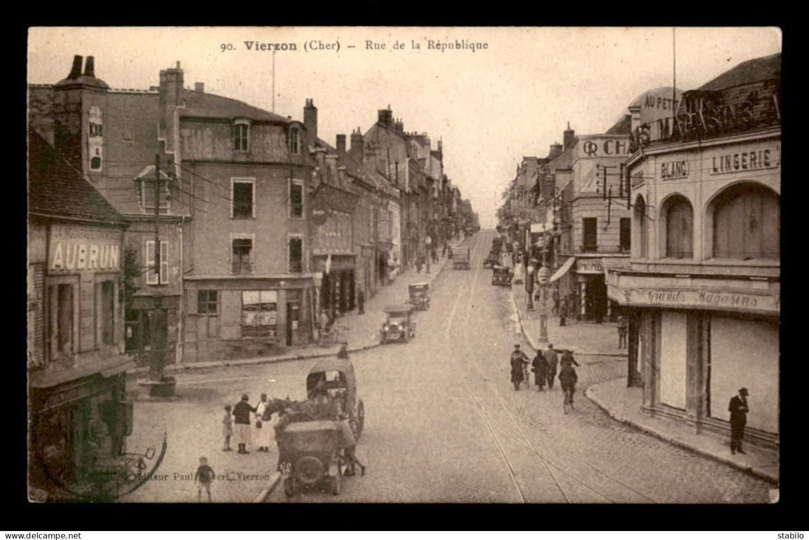 18 - VIERZON - RUE DE LA REPUBLIQUE - Vierzon