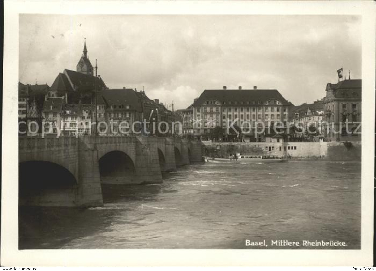 11622649 Basel BS Mittlere Rheinbruecke Basel BS - Other & Unclassified