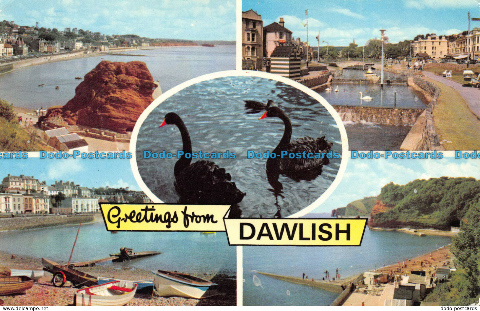 R073076 Greetings From Dawlish. Multi View. Dennis. 1980 - World
