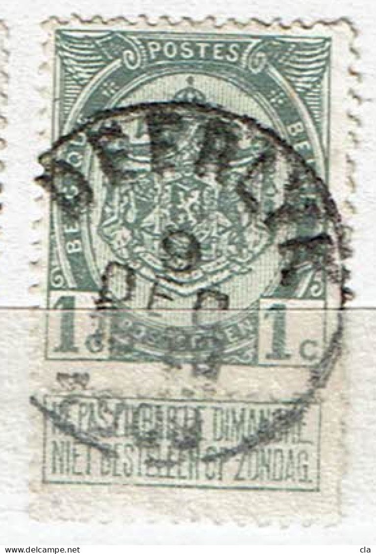 81  Obl  Deerlijk + 12 - 1893-1907 Coat Of Arms