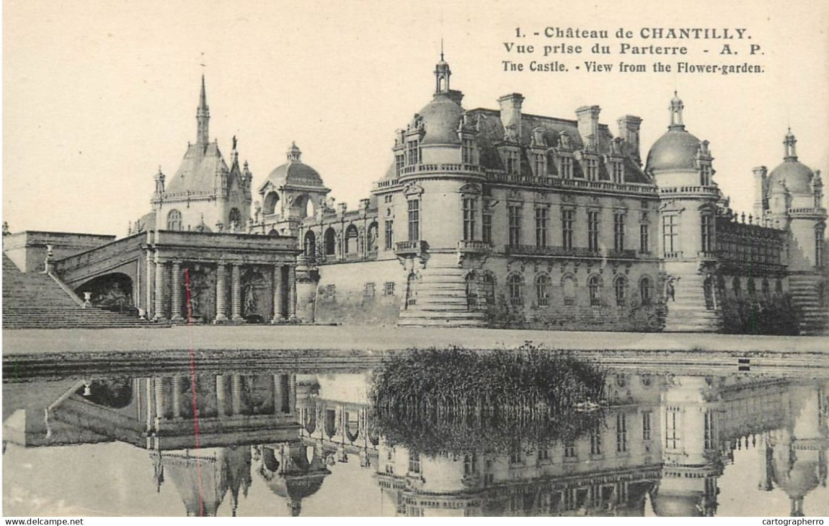 CPA France Chantilly Chateau - Chantilly