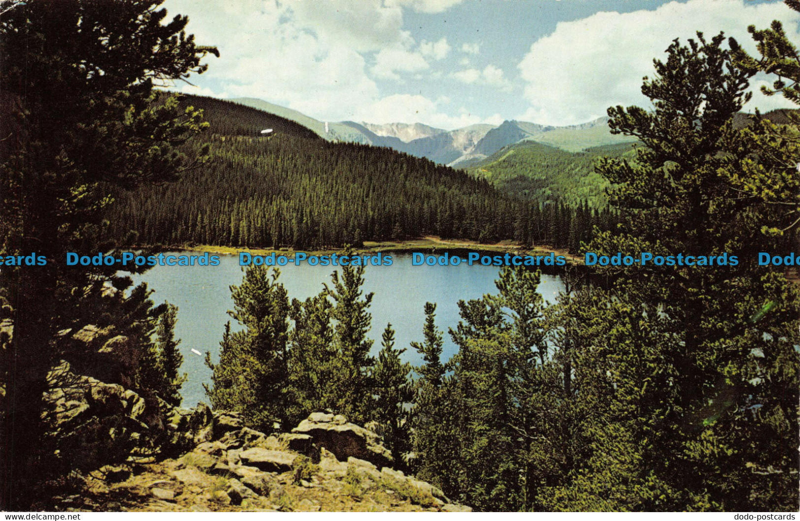 R073422 Mt. Evans And Echo Lake West Of Denver On State Highway. G. R. Dickson - World