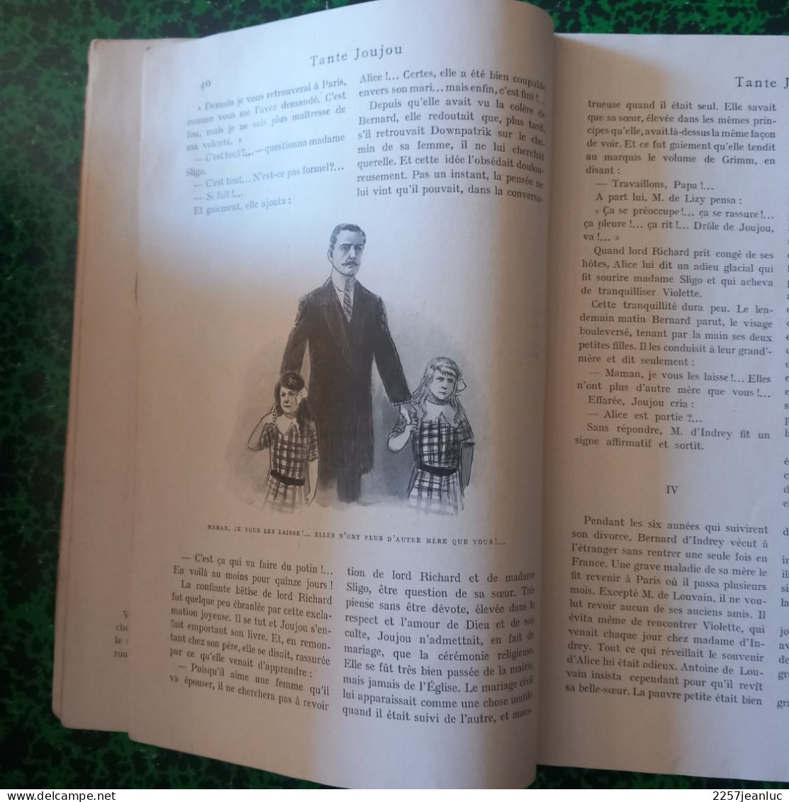 Edition Illustrée Gyp Calmann Lévy De 1913 * Tante Joujou  De 110 Pages - Romantici