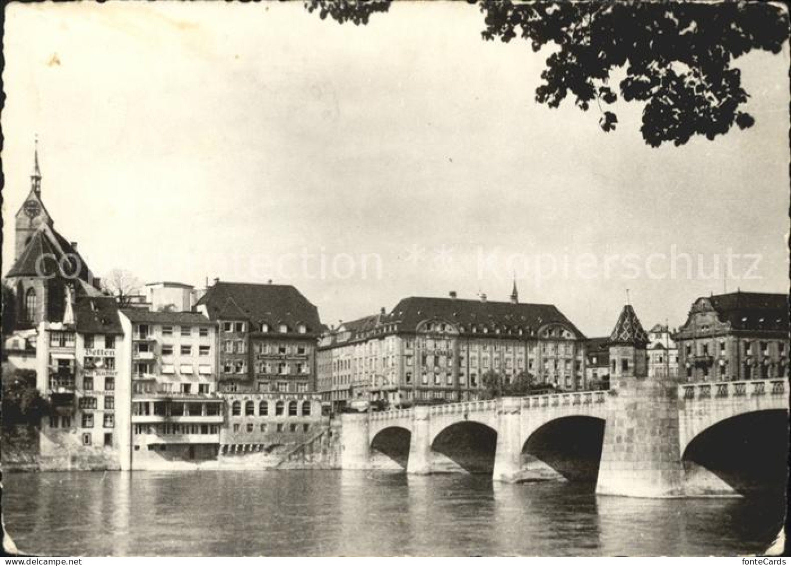 11622530 Basel BS Mittlere Rheinbruecke Basel BS - Andere & Zonder Classificatie