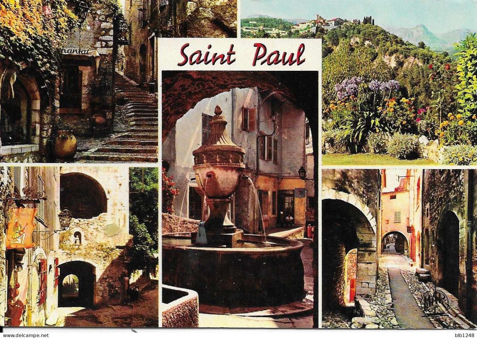 [06] Alpes Maritimes > Saint Paul De Vence Carte Multivues - Saint-Paul
