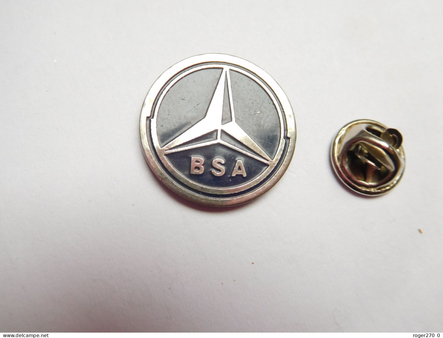 Beau Pin's , Auto Logo Mercédès , BSA , Signé Eurodor - Mercedes