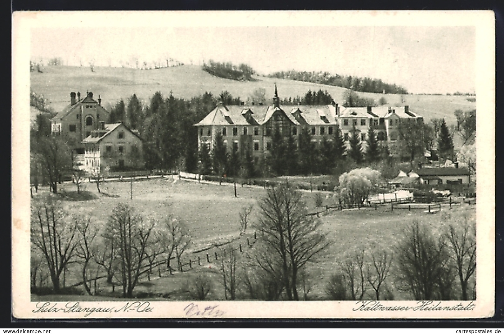 AK Sulz-Stangau /N.-Oe., Kaltwasser-Heilanstalt  - Sonstige & Ohne Zuordnung