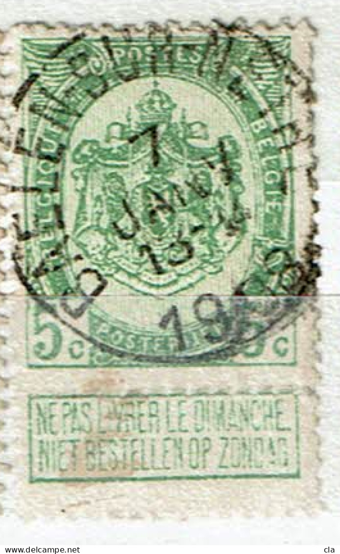 83 Obl  Baelen-Sur-Nethe  + 4 - 1893-1907 Armarios