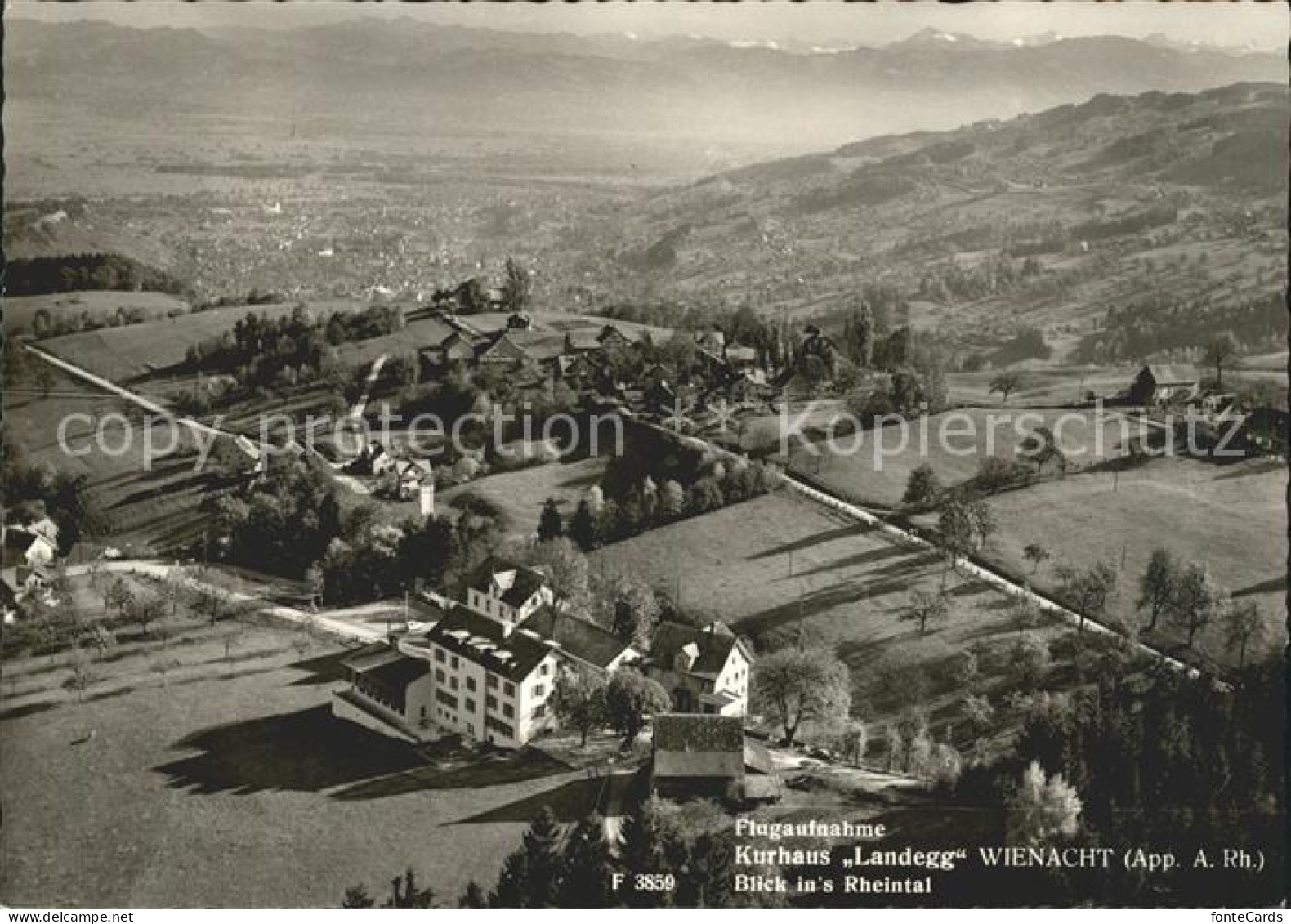 11622313 Wienacht-Tobel Fliegeraufnahme Kurhaus Landegg Wienacht-Tobel - Autres & Non Classés