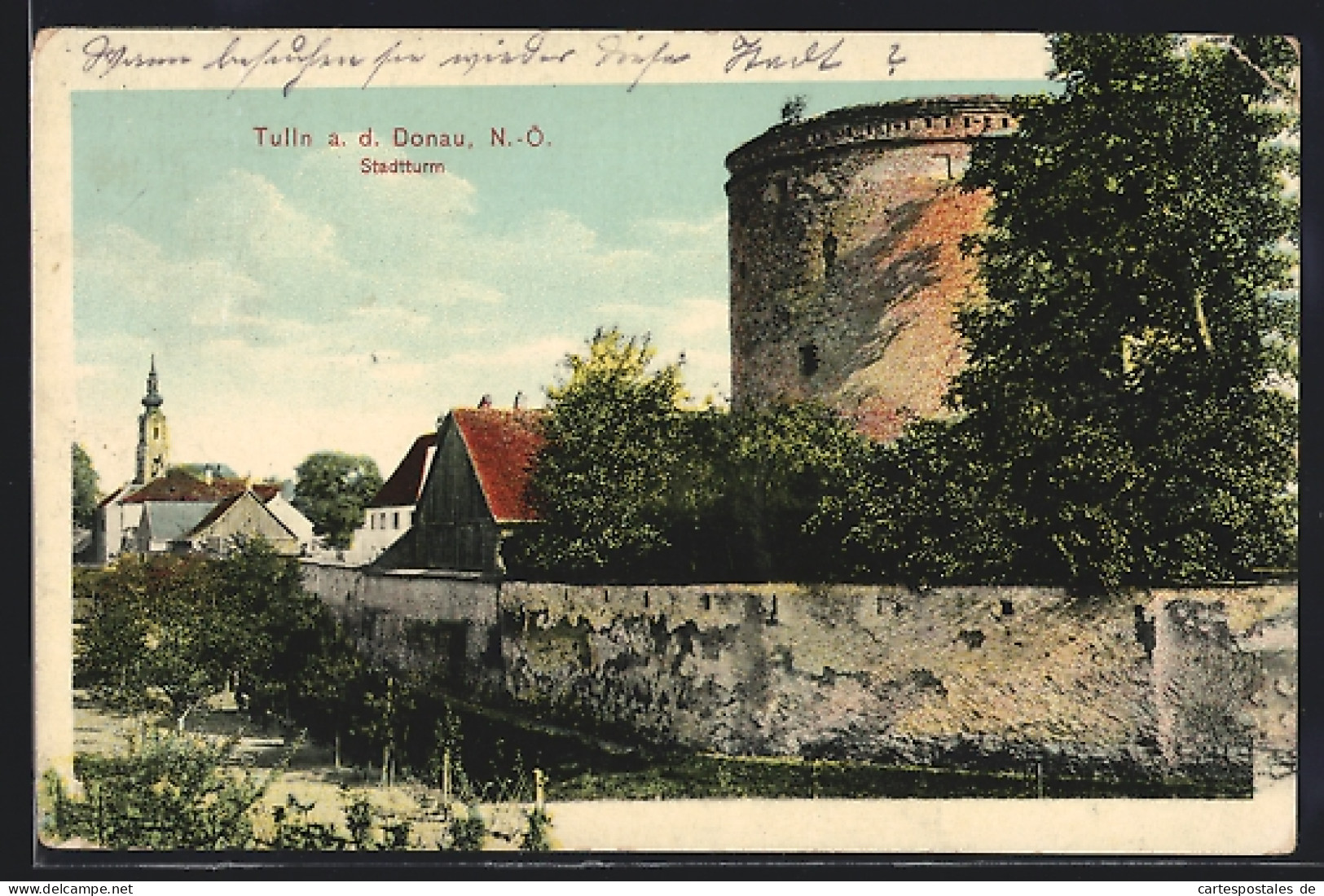 AK Tulln A. D. Donau, Stadtturm An Der Stadtmauer  - Altri & Non Classificati