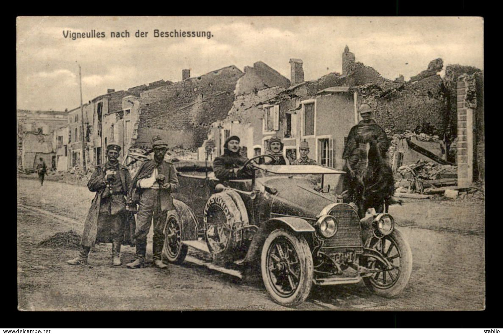 55 - VIGNEULLES - FELDPOSTKARTE - AUTOMOBILE - Sonstige & Ohne Zuordnung