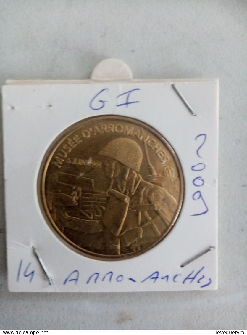 Médaille Touristique Monnaie De Pais 14 Arromanches GI 2009 - 2009