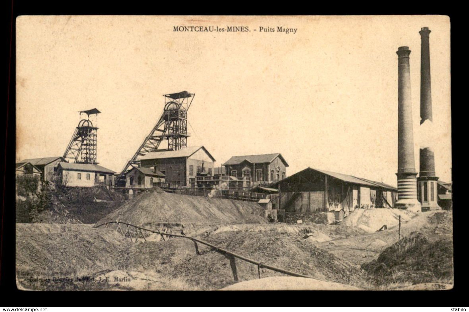 71 - MONTCEAU-LES-MINES - PUITS MAGNY - MINE - Montceau Les Mines