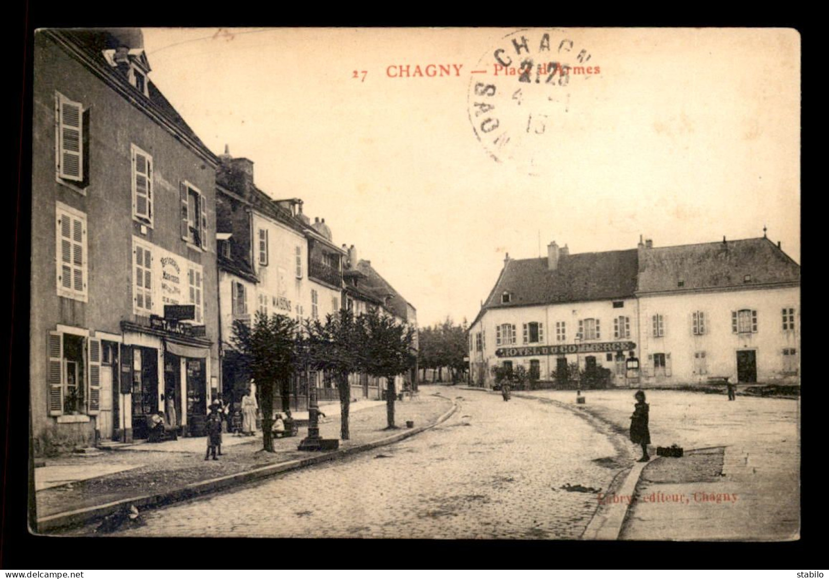 71 - CHAGNY - PLACE D'ARMES - Chagny