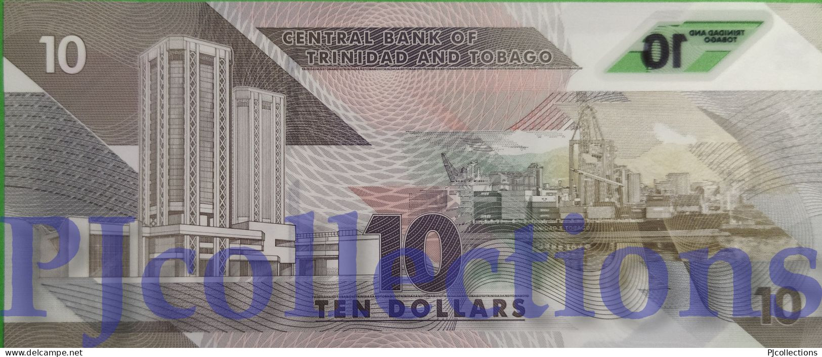 TRINIDAD & TOBAGO 10 DOLLARS 2020 PICK 62 POLYMER UNC - Trinidad Y Tobago