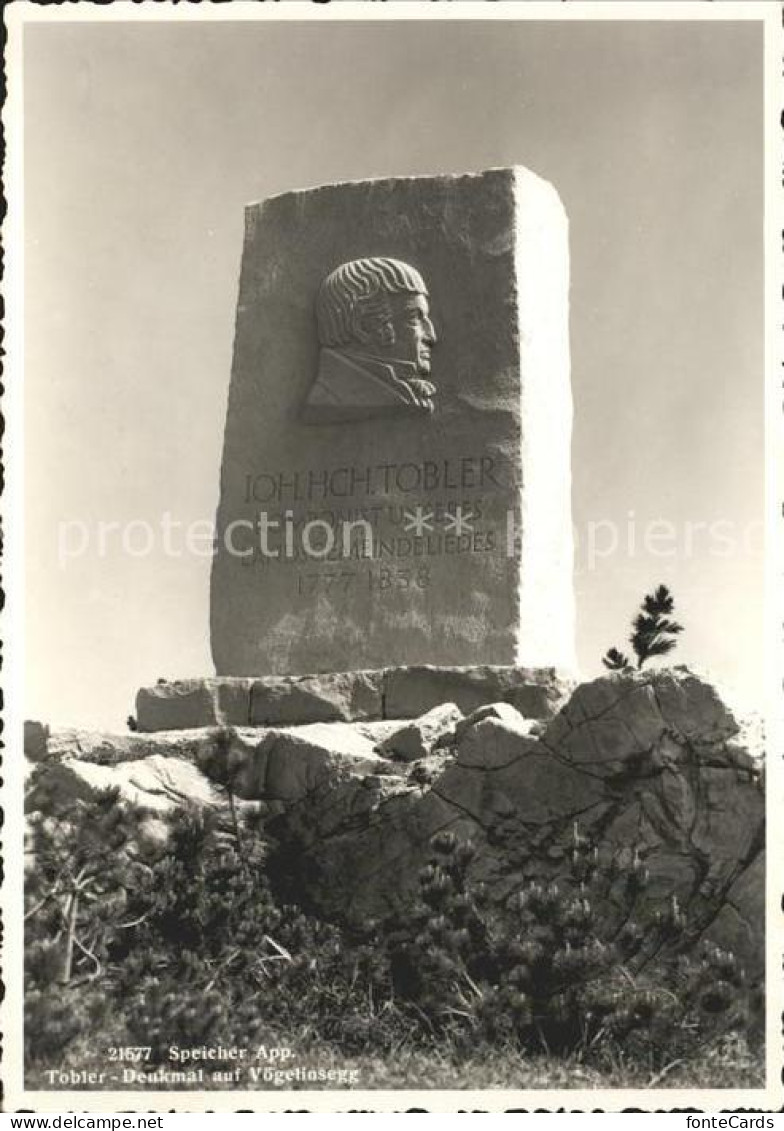 11622136 Speicher AR Tobler Denkmal Voeglinsegg Speicher - Sonstige & Ohne Zuordnung