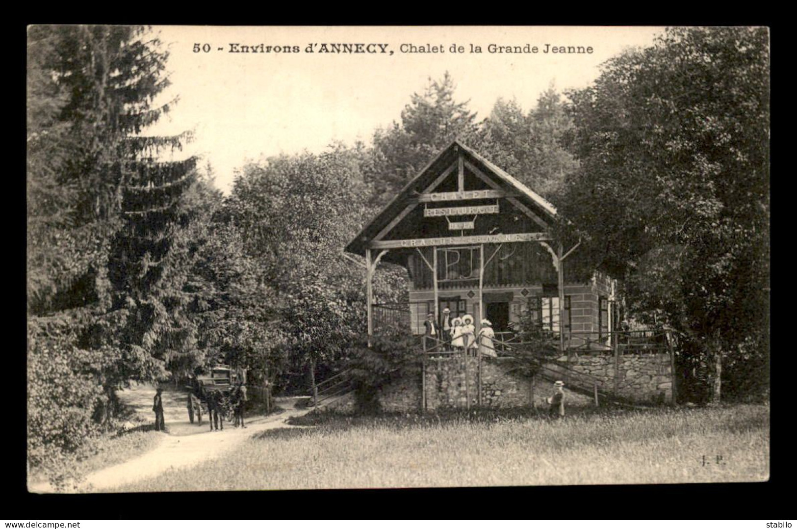 74 - ENVIRONS D'ANNECY - CHALET RESTAURANT DE LA GRANDE JEANNE - Other & Unclassified