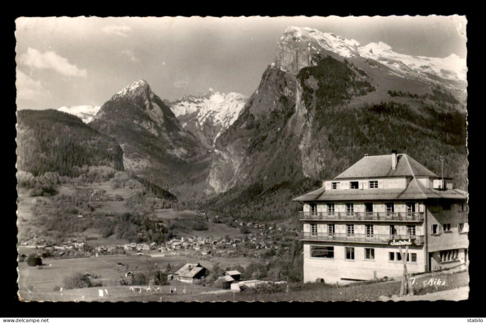 74 - SAMOENS - LE CRIOU ET LES DENTS BLANCHES - Samoëns