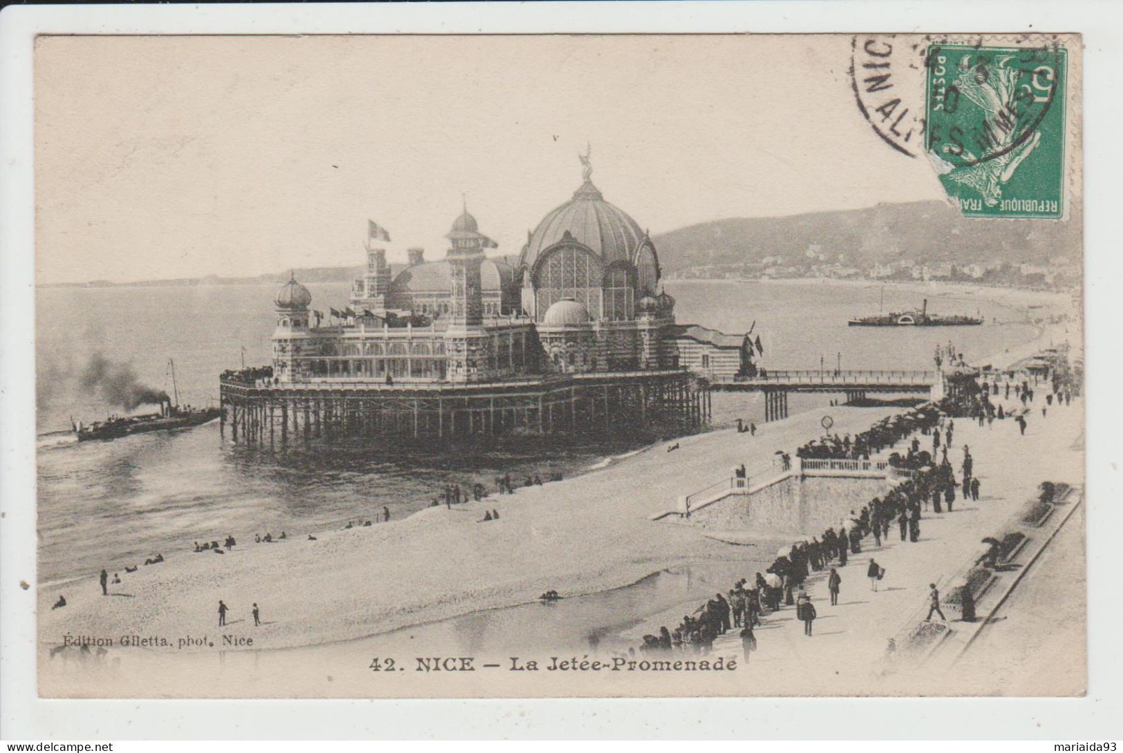 NICE - ALPES MARITIMES - LA JETEE PROMENADE - Monumenti, Edifici