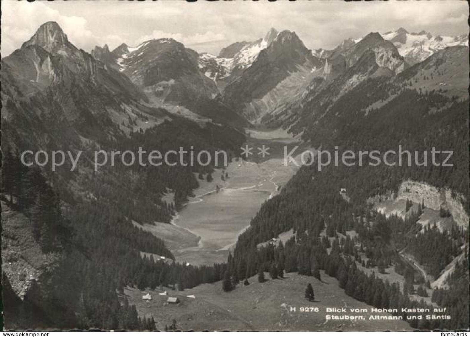 11622101 Staubern Altmann Saentis Hohen Kasten Blick Hoher Kasten - Other & Unclassified