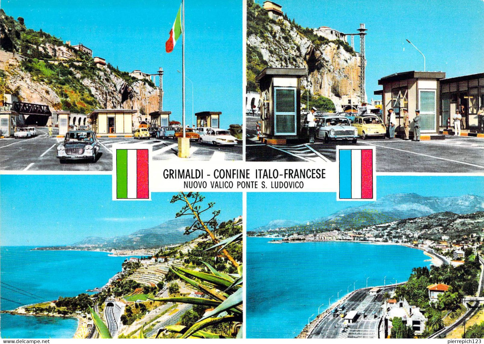 Grimaldi - Frontière Franco Italienne - Multivues - Other & Unclassified