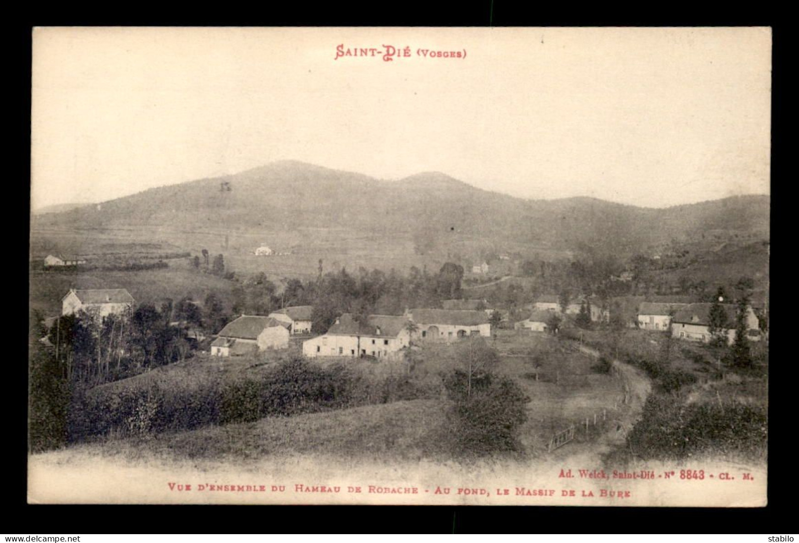 88 - ST-DIE - HAMEAU DE ROMACHE ET MASSIF DE LA BURE - Saint Die