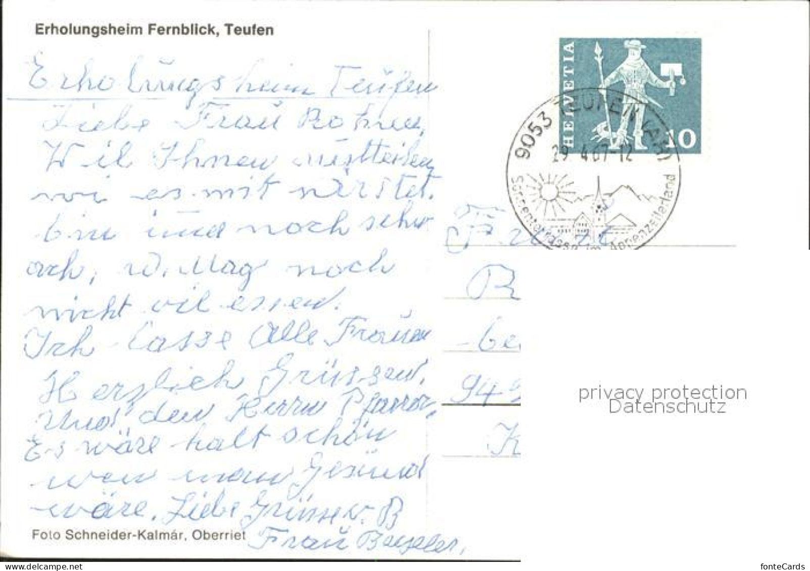 11622014 Teufen Mittelland Erholungsheim Fernblick Teufen AR - Altri & Non Classificati