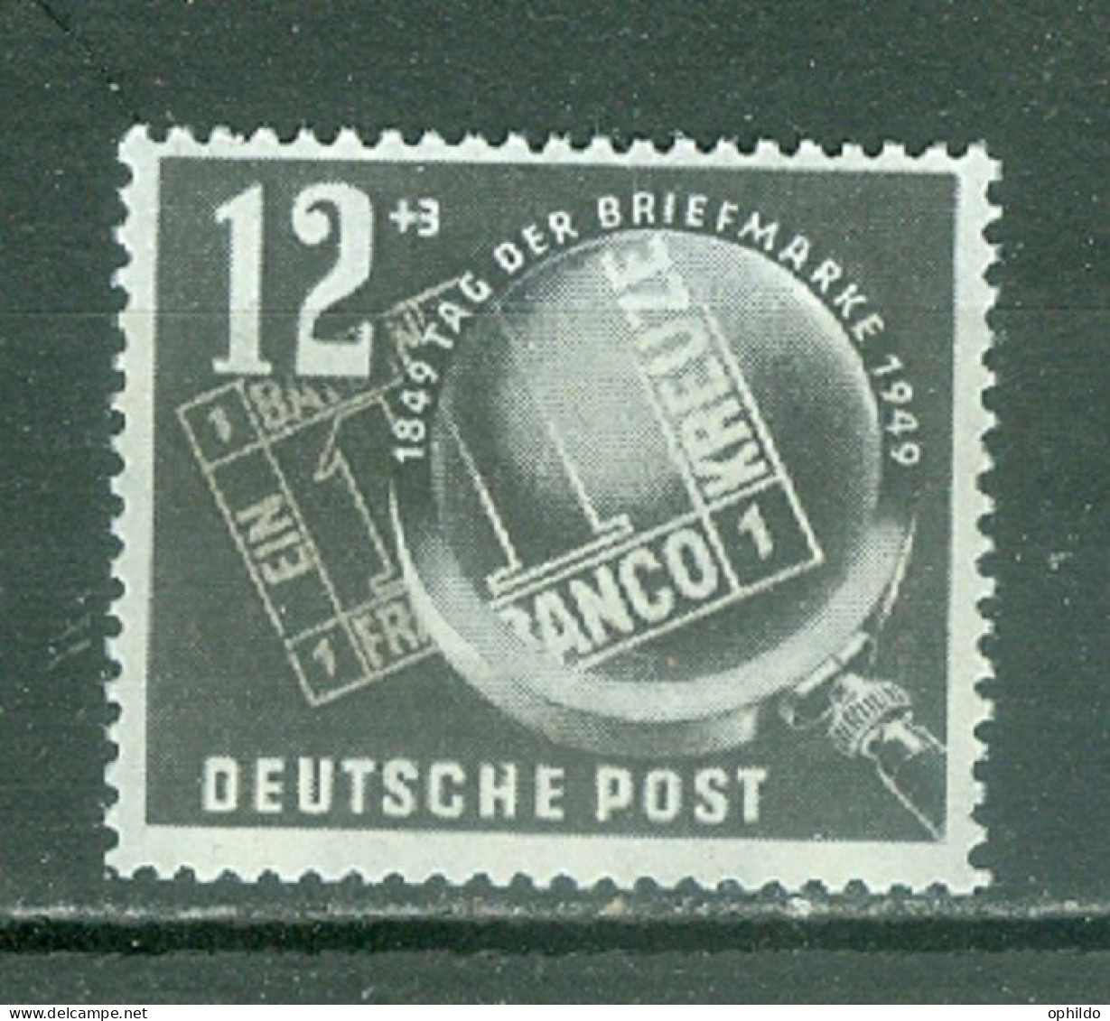 Allemagne Orientale  Emission Gle  Yvert  60   * * TB   Journée Du Timbre   - Nuovi