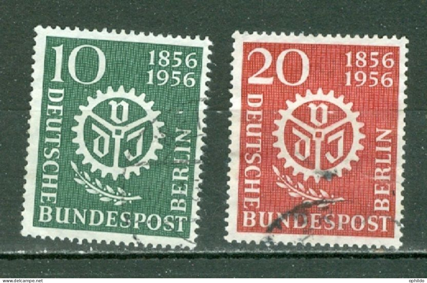 Berlin   Yvert  123/124   Ob  TB  - Used Stamps