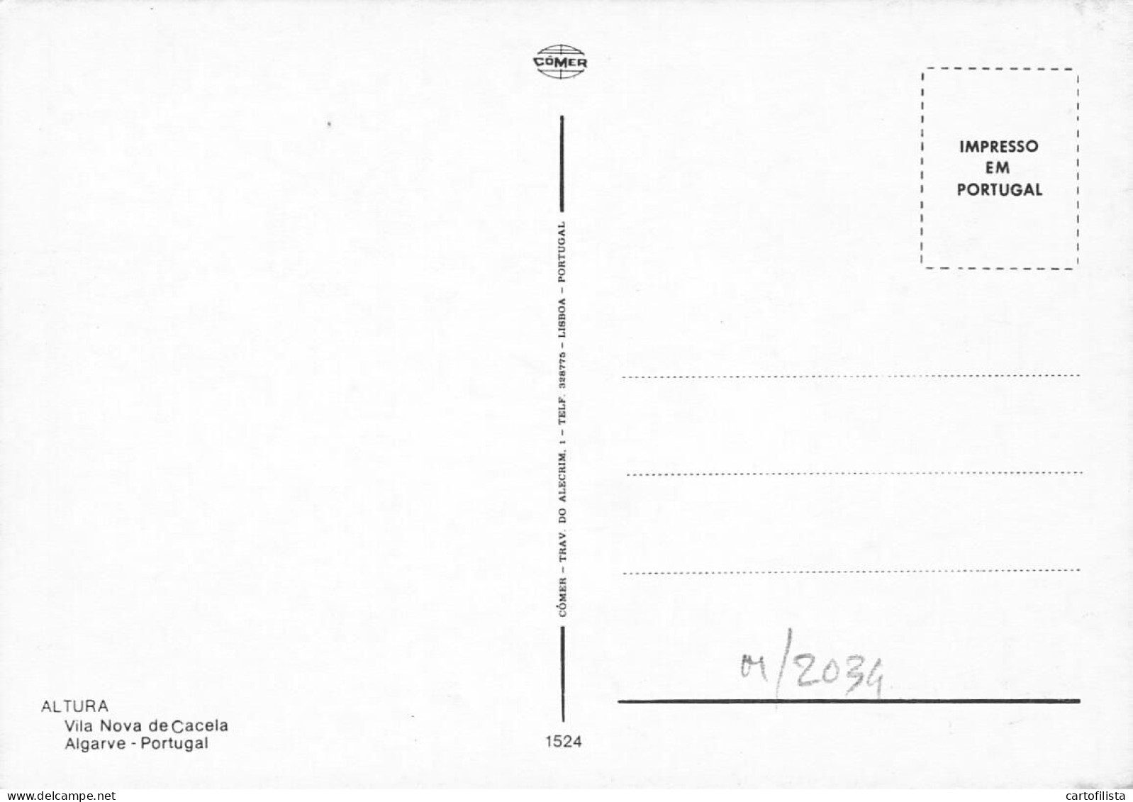 ALTURA, Vila Nova De Cacela, Algarve - Vários Aspetos  ( 2 Scans ) - Faro