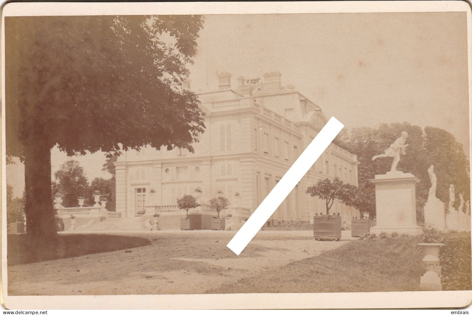 91 EVRY PETIT BOURG 1870/80  Château De Petit Bourg, Propriété De Mr Binder - Photographe Anonyme - Places