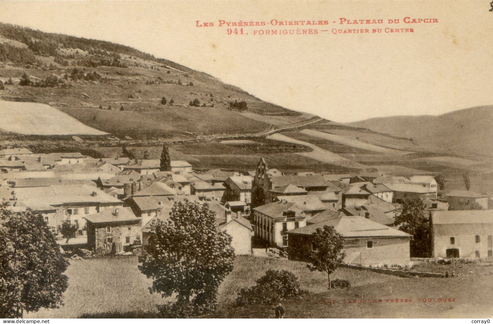 38......FOURMIGUERES. Plateau Du Capcir. Quartier Du Centre - Sonstige & Ohne Zuordnung