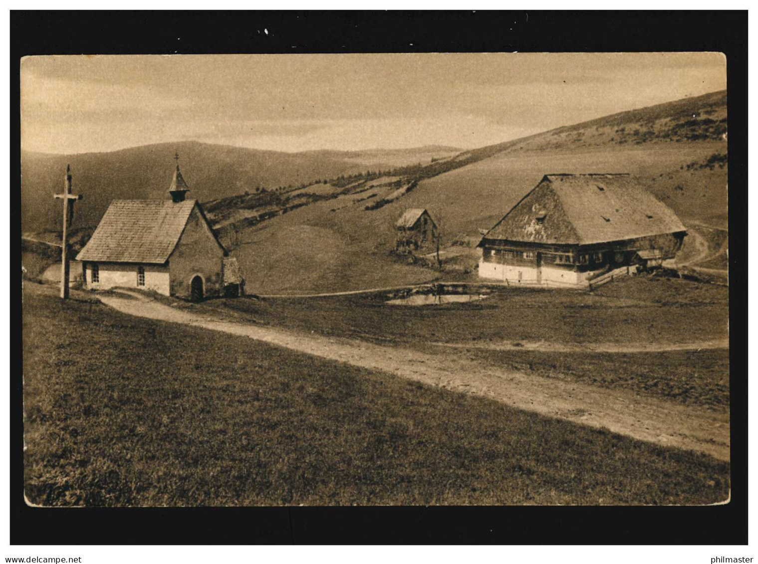 Landwirtschaft Schwarzwaldhaus Kreuz Am Hohnen Triberg Schwarzwald, Ungebraucht - Autres & Non Classés