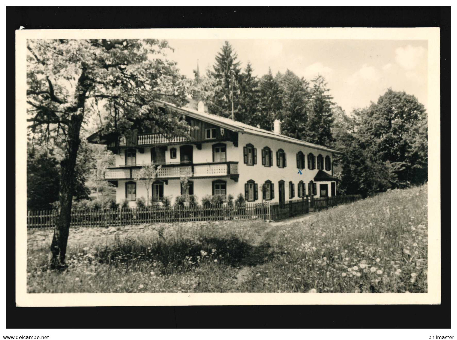 AK Haus Schwaiger, Kurort Schliersee Alpen, Feldpost, Schliersee 28.6.1942 - Autres & Non Classés