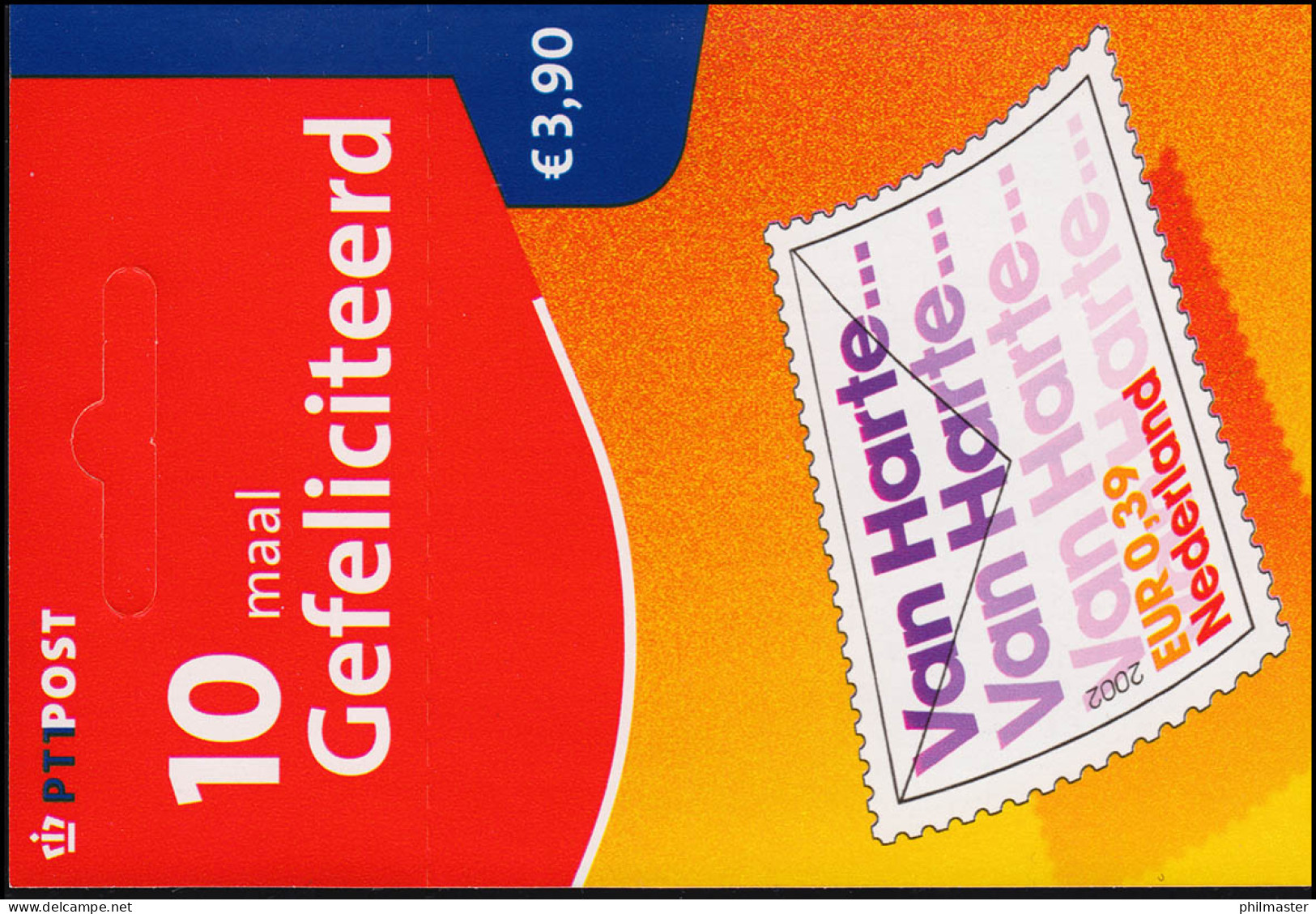 Markenheftchen PB 76 Grußmarken 2002 Mit 1982-1991 Selbstklebend, ** - Booklets & Coils