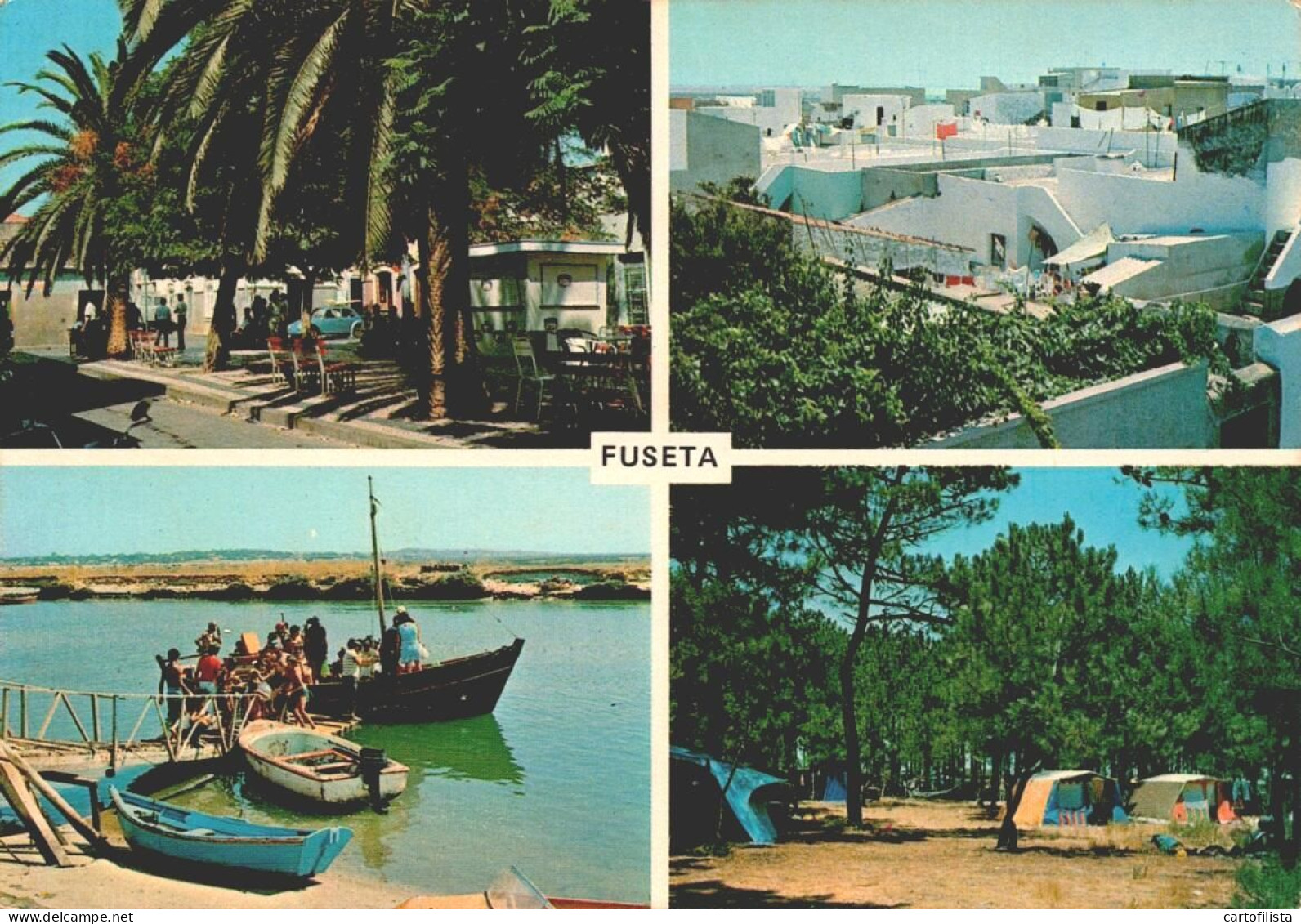 FUSETA, Olhão, Algarve - Vários Aspetos  ( 2 Scans ) - Faro