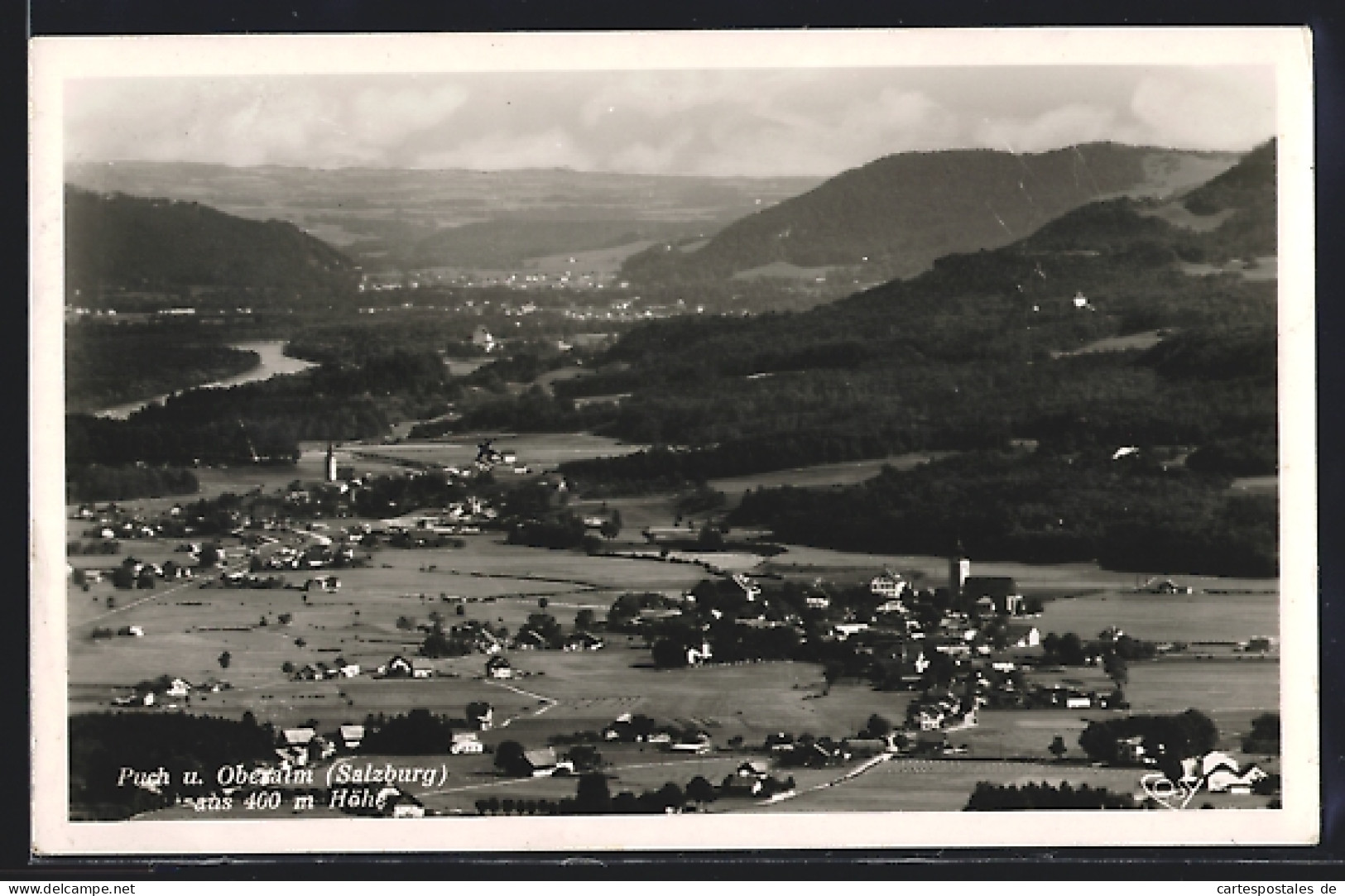 AK Puch, Totalansicht Mit Oberalm  - Andere & Zonder Classificatie