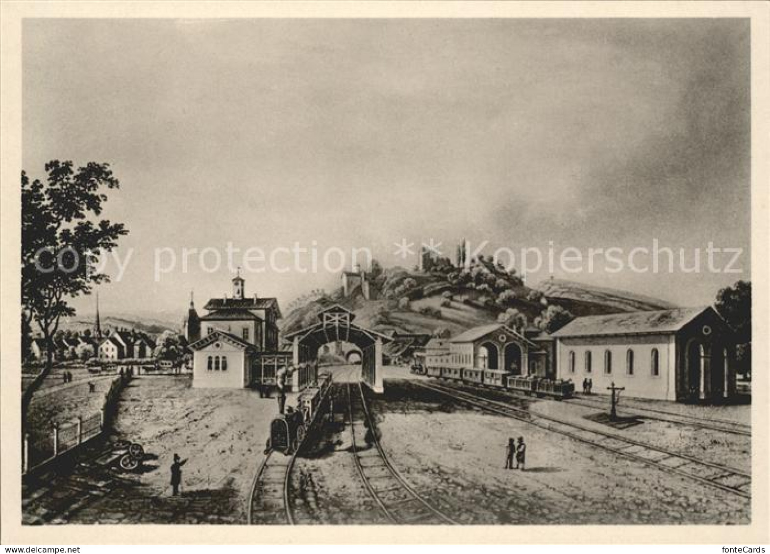 11621836 Zuerich Eisenbahn 1847 Spanisch Broedlibahn Zuerich - Other & Unclassified