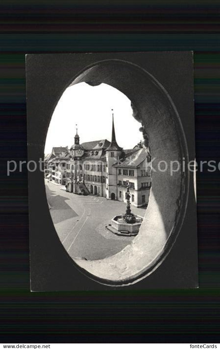 11621828 Zofingen Rathaus Stadtkasse Thutbrunnen Zofingen - Other & Unclassified