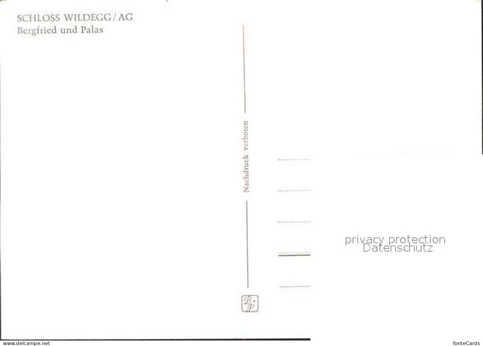 11621826 Wildegg Bergfried Palas Wildegg - Otros & Sin Clasificación