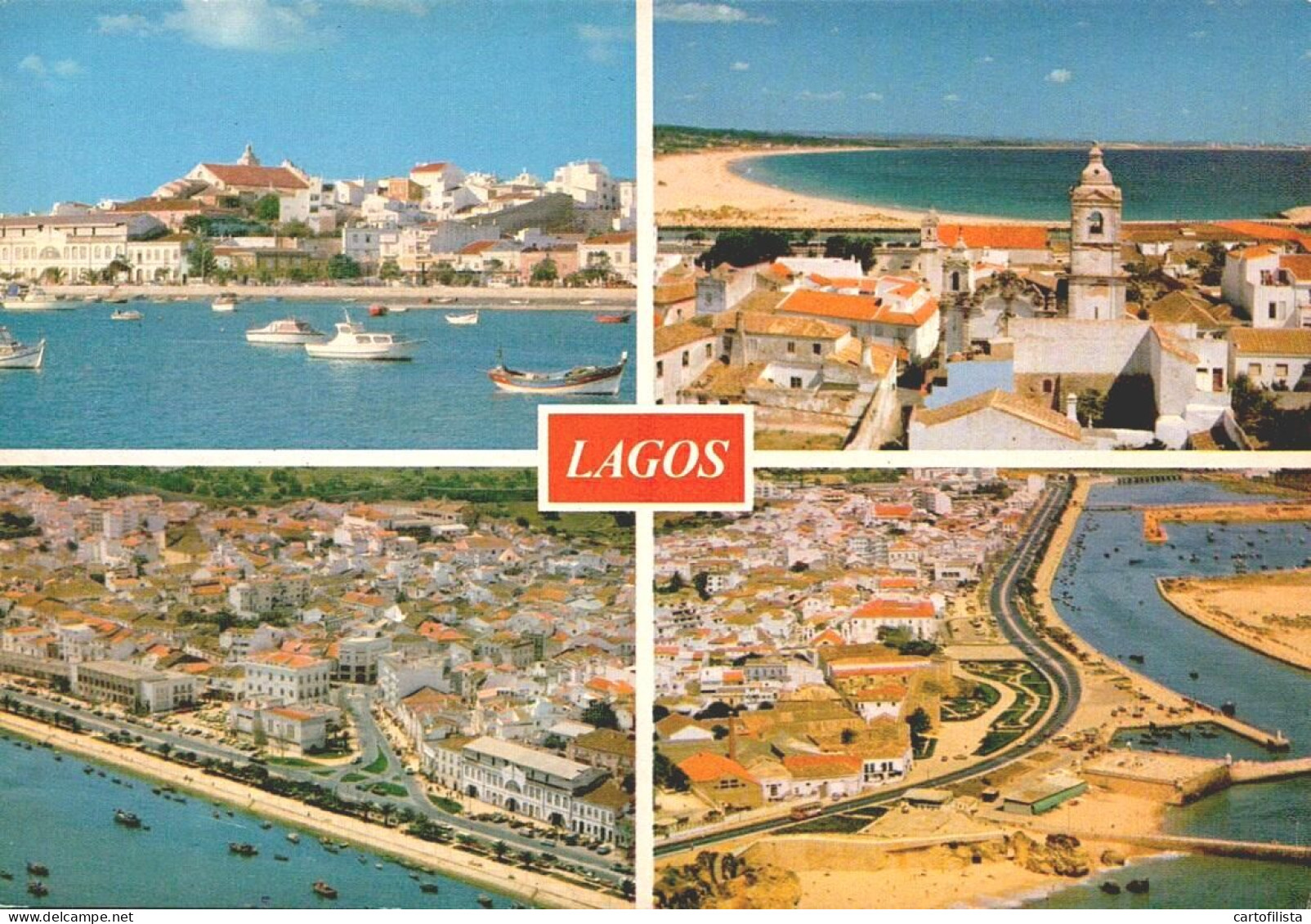 LAGOS, Algarve - Vários Aspetos  ( 2 Scans ) - Faro