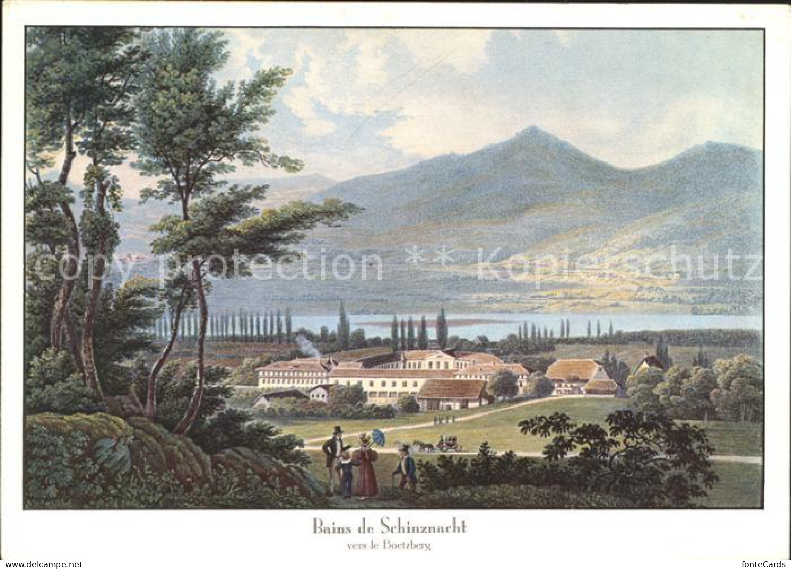 11621801 Bad Schinznach Kuenstlerkarte Boetberg Schinznach Bad - Altri & Non Classificati