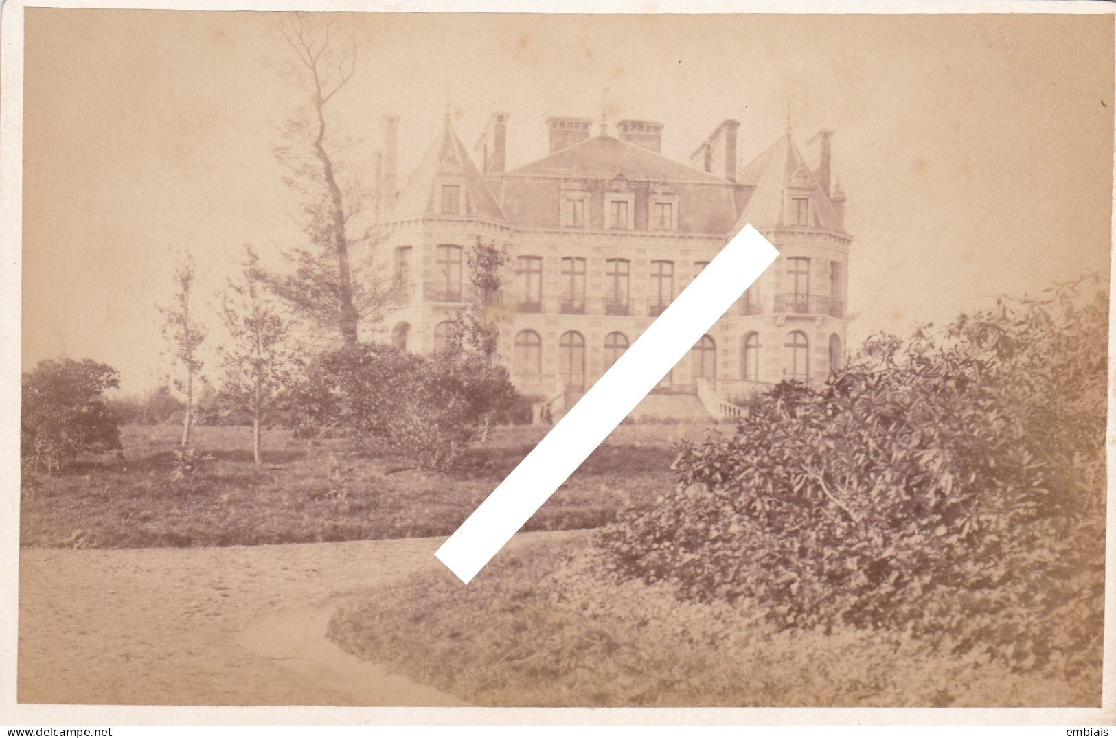 35 DINARD 1880/90  - Villa NAHANT Propriété De Mr Lincosti - Photographe Anonyme - Plaatsen