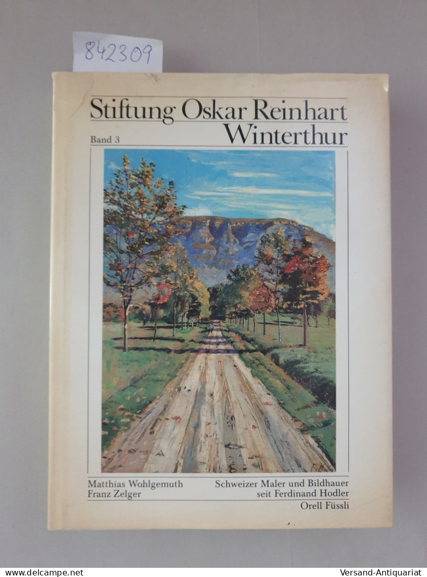 Stiftung Oskar Reinhart Winterthur, Schweizer Maler Und Bildhauer Seit Ferdinand Hodler - Altri & Non Classificati