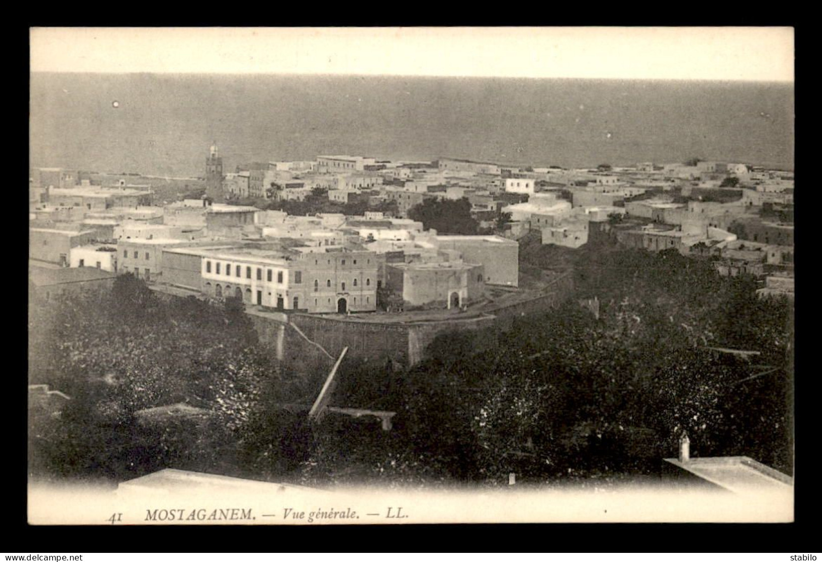 ALGERIE - MOSTAGANEM  - VUE GENERALE  - Mostaganem