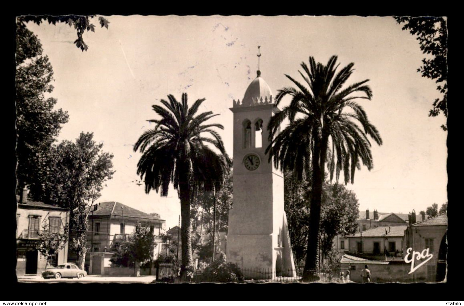 ALGERIE - MILIANA - PLACE DE L'HORLOGE - Andere & Zonder Classificatie